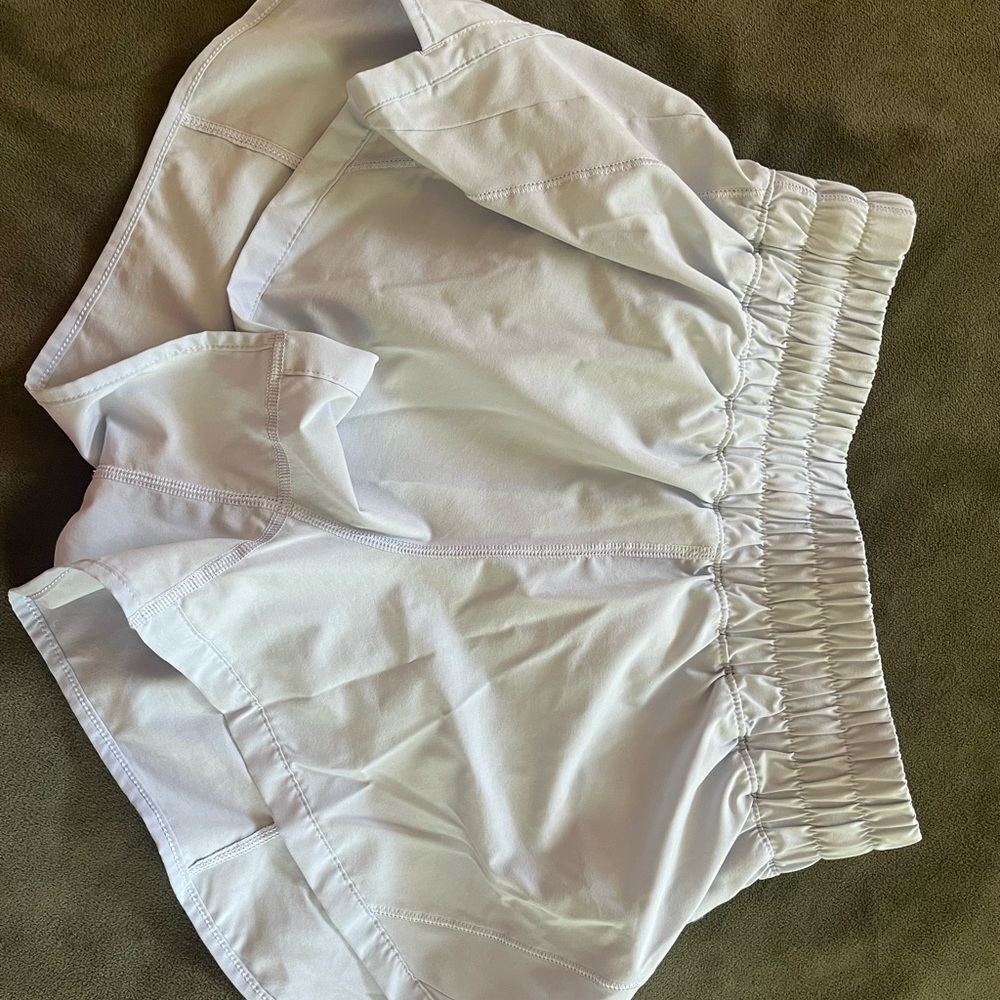 Lululemon high rise athletic shorts
